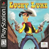 Lucky Luke PAL Playstation PAL box art